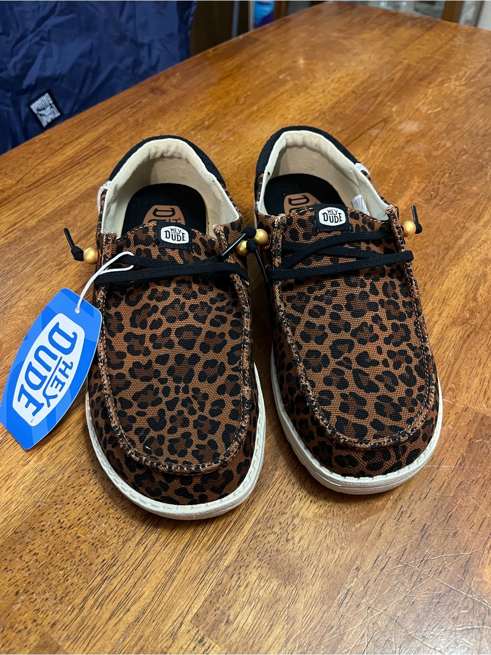 Hey Dude Women’s Cheetah Print Wendy Funk Animal - Size 9
